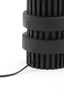 Lamp base 15x30 cm SAKURA wood matt black