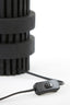Lamp base 15x30 cm SAKURA wood matt black