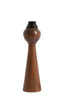 Lamp base 9x33 cm FESTINA wood russet
