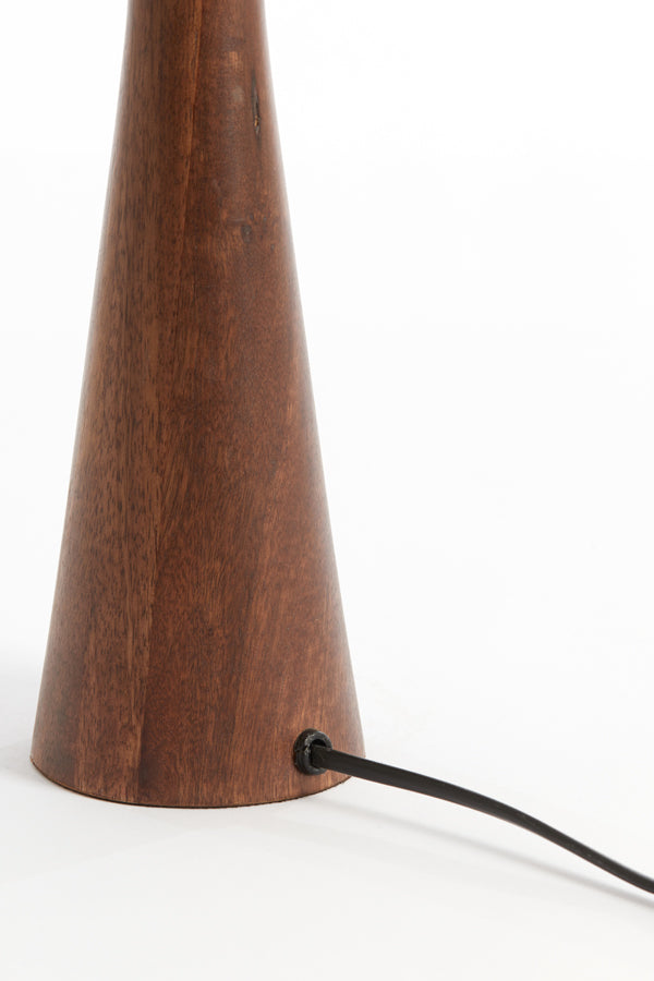 Lamp base 9x33 cm FESTINA wood russet