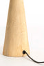Lamp base 9x33 cm FESTINA wood matt natural