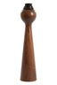 Lamp base 9x40 cm FESTINA wood russet