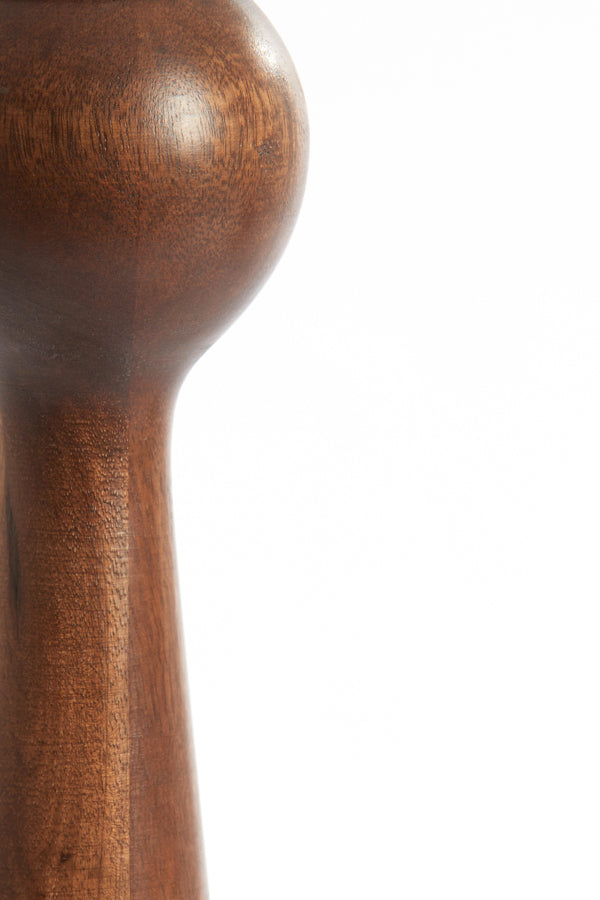 Lamp base 9x40 cm FESTINA wood russet