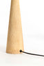 Lamp base 9x40 cm FESTINA wood matt natural