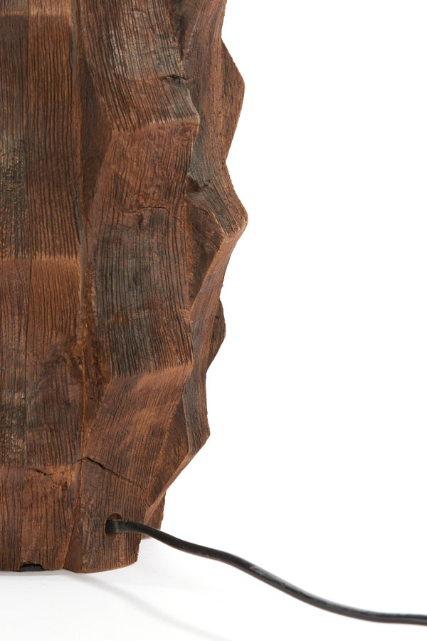 Lamp base 20x38 cm TAKABE wood chocolate brown