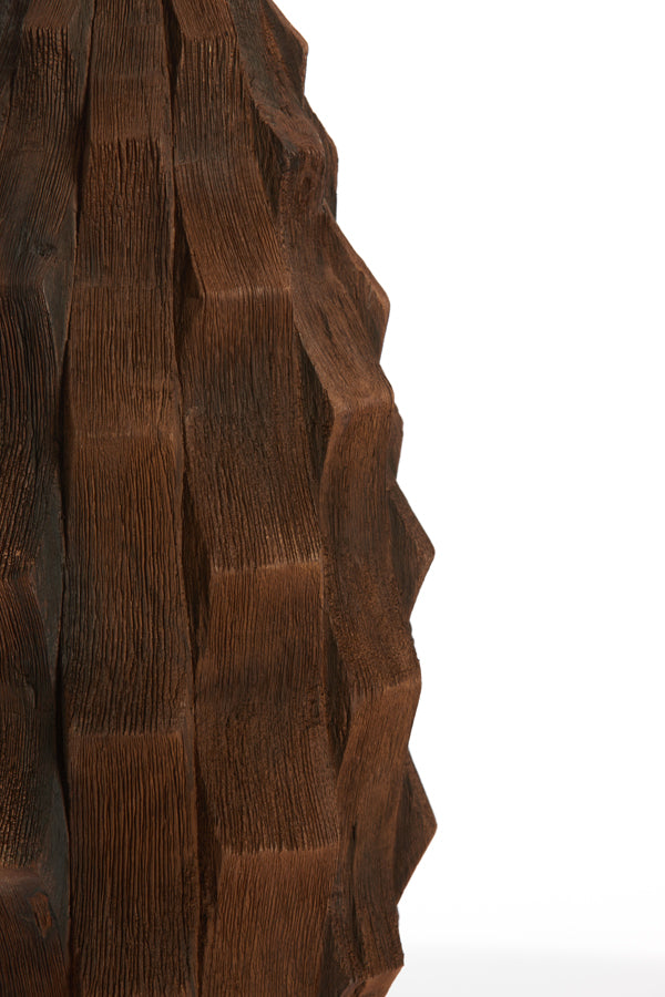 Lamp base 20x38 cm TAKABE wood chocolate brown