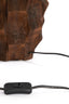 Lamp base 20x38 cm TAKABE wood chocolate brown