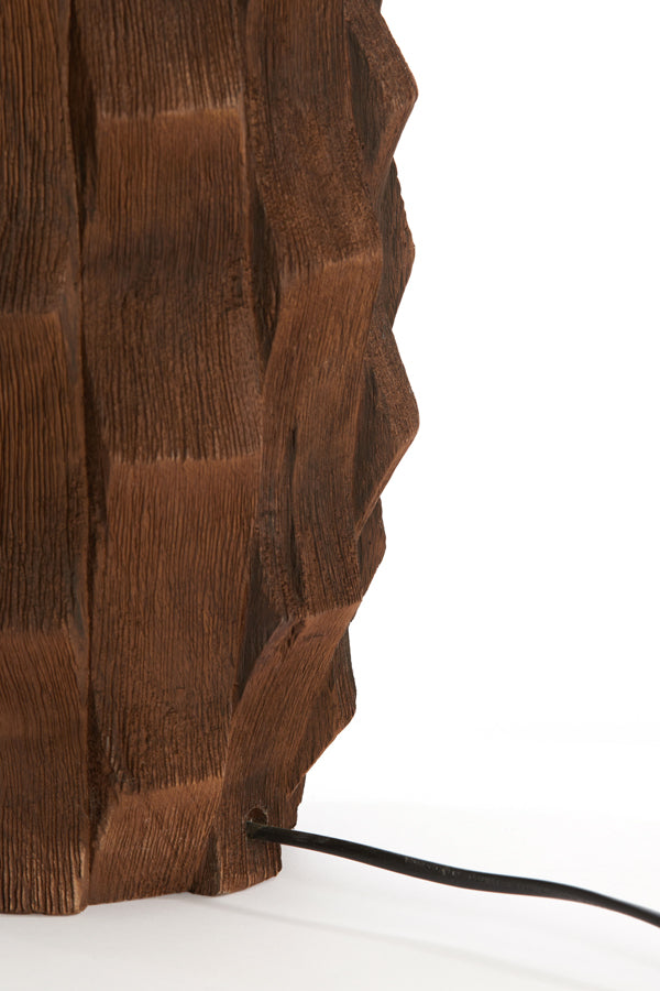 Lamp base 21x46 cm TAKABE wood chocolate brown