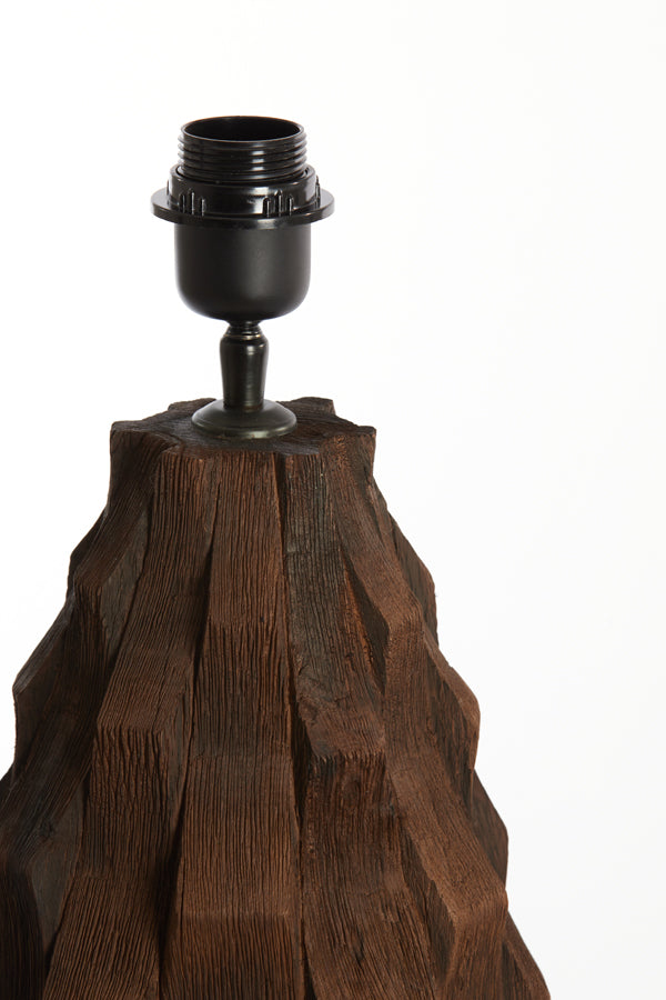 Lamp base 21x46 cm TAKABE wood chocolate brown