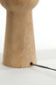 Lamp base 17x35 cm BAGLIO wood matt natural