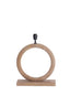 Lamp base 41x13x44 cm NUBIA wood matt natural