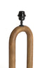 Lamp base 20x12x44 cm PACECO wood grey-dark brown