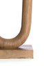 Lamp base 20x12x44 cm PACECO wood grey-dark brown