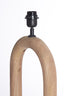 Lamp base 20x12x44 cm PACECO wood matt natural