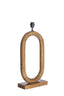 Lamp base 35x12x59 cm PACECO wood grey-dark brown