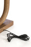 Lamp base 35x12x59 cm PACECO wood grey-dark brown