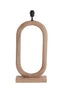 Lamp base 30x12x59 cm PACECO wood matt natural