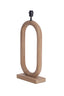 Lamp base 30x12x59 cm PACECO wood matt natural