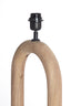 Lamp base 30x12x59 cm PACECO wood matt natural