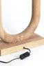Lamp base 30x12x59 cm PACECO wood matt natural