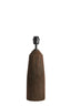 Lamp base 15x35 cm TRAPANI wood matt dark brown