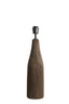 Lamp base 13x42 cm TRAPINO wood matt dark brown