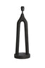 Lamp base 20x55 cm XITTA wood matt black
