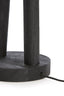 Lamp base 20x55 cm XITTA wood matt black