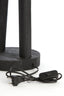 Lamp base 20x55 cm XITTA wood matt black
