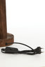 Lamp base 20x55 cm XITTA wood matt dark brown