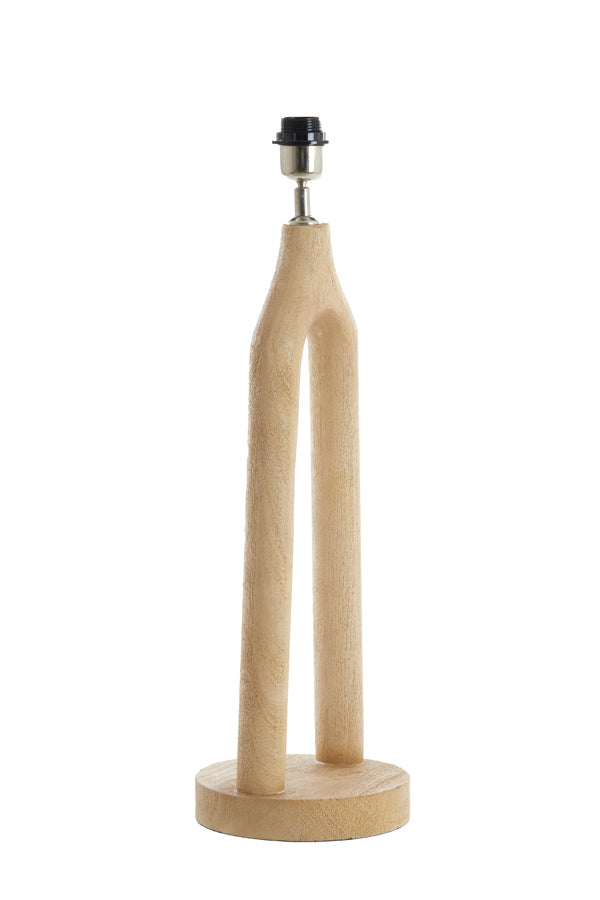 Lamp base 20x55 cm XITTA wood matt natural