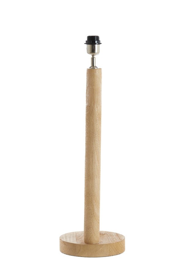 Lamp base 20x55 cm XITTA wood matt natural