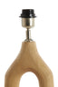 Lamp base 20x55 cm XITTA wood matt natural