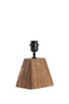 Lamp base 18x13x15 cm KARDAN wood matt brown