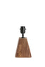 Lamp base 18x13x15 cm KARDAN wood matt brown