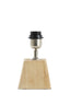 Lamp base 18x13x15 cm KARDAN wood matt natural