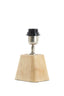 Lamp base 18x13x15 cm KARDAN wood matt natural