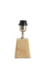 Lamp base 18x13x15 cm KARDAN wood matt natural