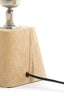 Lamp base 18x13x15 cm KARDAN wood matt natural