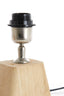 Lamp base 18x13x15 cm KARDAN wood matt natural