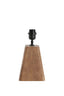 Lamp base 22x15x19 cm KARDAN wood matt brown