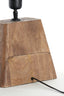 Lamp base 22x15x19 cm KARDAN wood matt brown