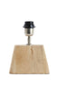Lamp base 22x15x19 cm KARDAN wood matt natural
