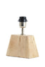 Lamp base 22x15x19 cm KARDAN wood matt natural