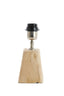 Lamp base 22x15x19 cm KARDAN wood matt natural