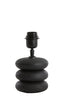 Lamp base 12x12 cm BUDONGO wood black