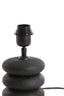 Lamp base 12x12 cm BUDONGO wood black