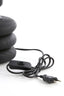 Lamp base 12x12 cm BUDONGO wood black