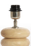 Lamp base 12x12 cm BUDONGO wood natural