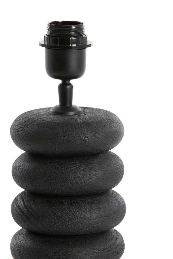 Lamp base 12x21 cm BUDONGO wood black